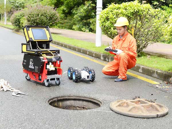 高密管道机器人检测