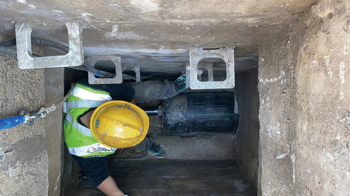 高密HDPE短管内衬法